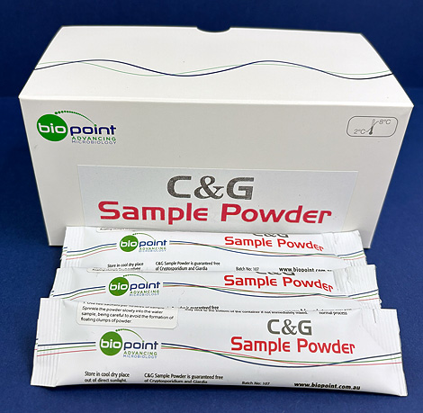 C&G Sample Powder